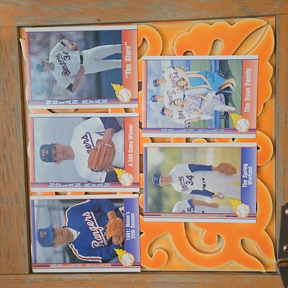 Pacific Trading Company Inc Other - 1991 Pacific Trading Cards Nolan Ryan 5 pack #76/#69/#94/#87/#107